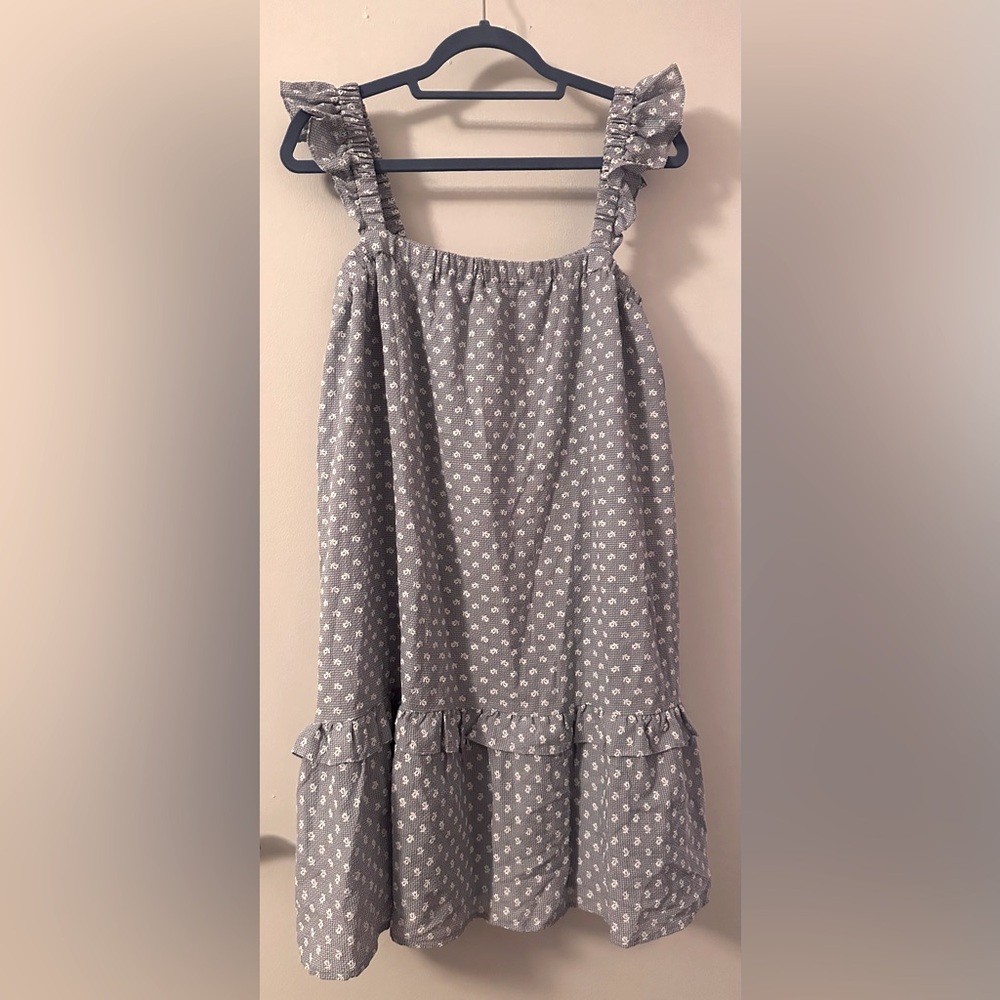 Women’s Pink Lily Ruffle Sleeve Dress